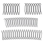 Заколка-невидимка для волос, с зубцами, U-образной формы