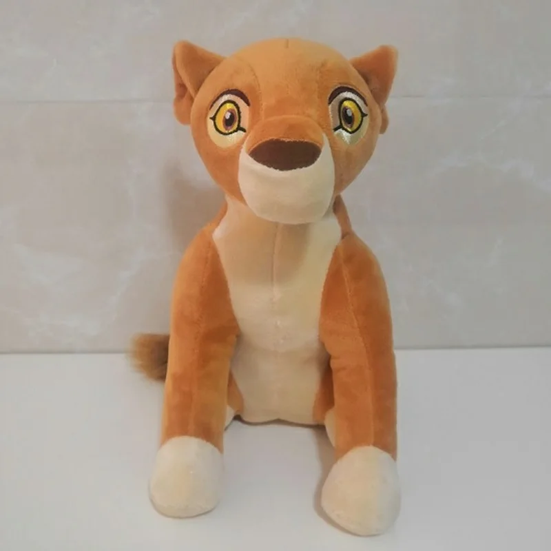 Игрушка плюшевая Король Лев сидячее животное из ПП хлопка Высота 22 см 1 шт.