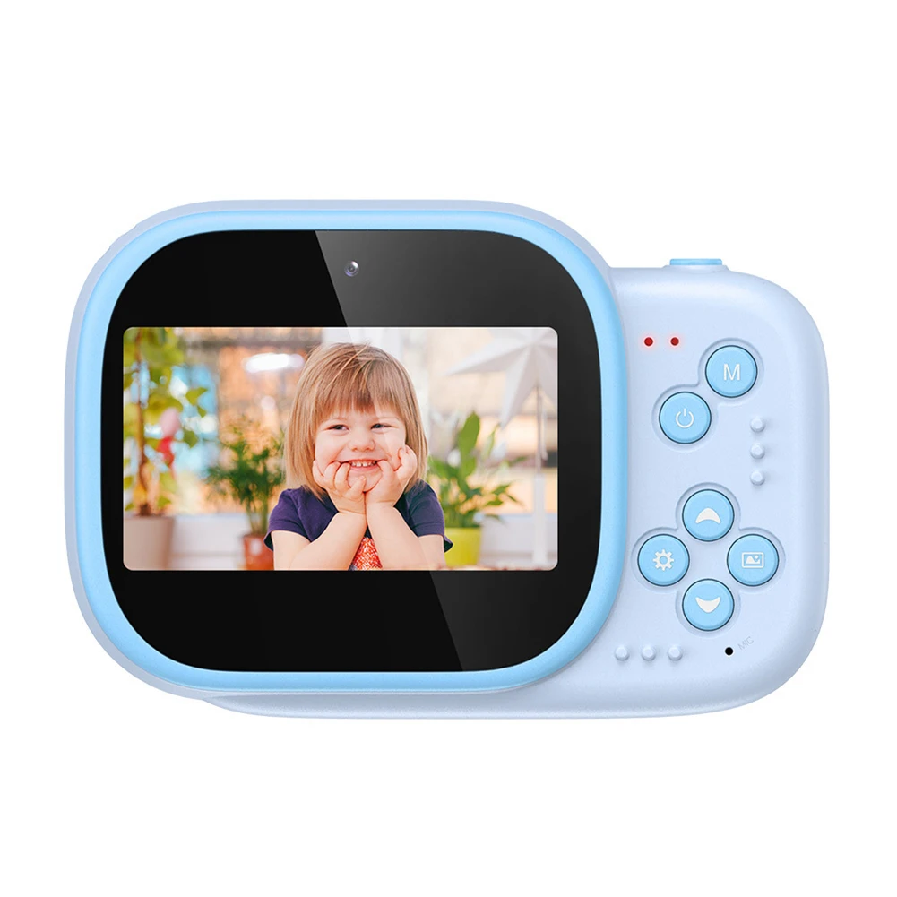 

Rechargeable Electronic Instant Camera with HD Screen Video Learning Toy Gift for Children Christmas Birthday