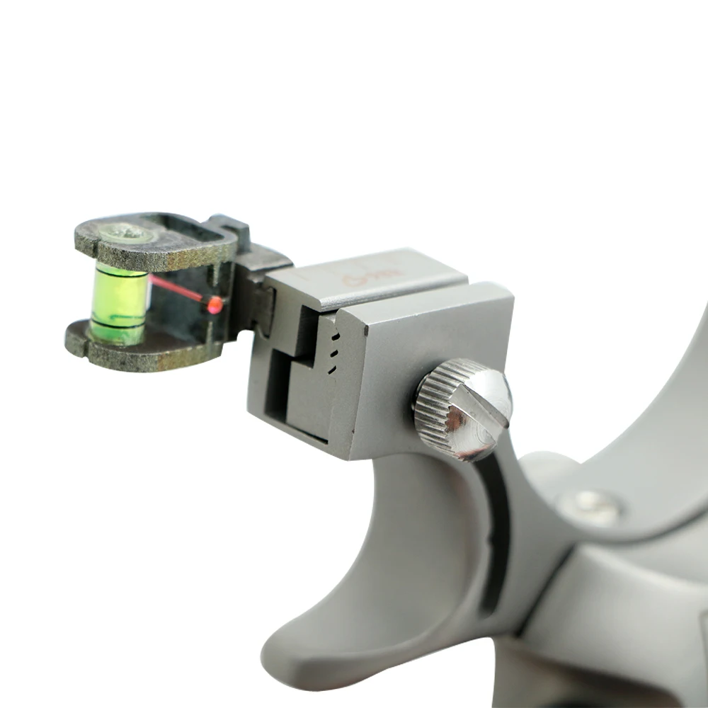 

98K 304 stainless steel slingshot standard with a competitive rubber band with aim point outdoor competitive slingshot