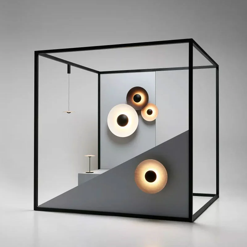 Современные Настенные светильники круглый светодиодный настенные Спальня