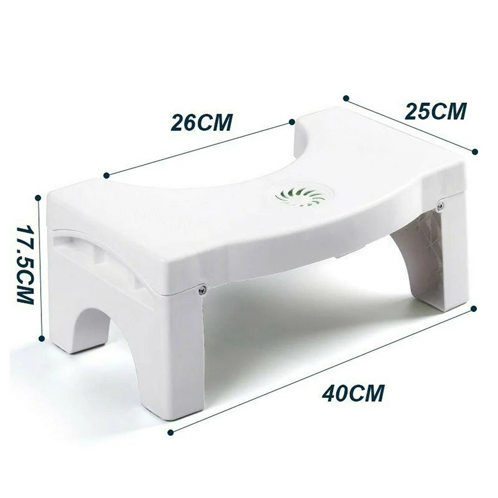 

Folding Multi-Function Toilet Stool Portable Step for Home Bathroom 66CY