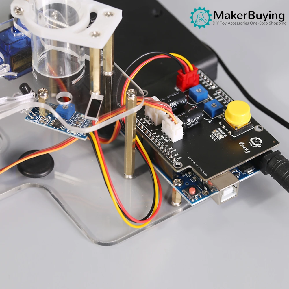 Сортировщик цветов Arduino DIY сортировка черно-белых шахматных предметов Обучающий