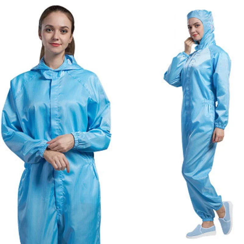 

Anti-static Clothing Clean Hooded Dust-proof Clothes Spray Paint Overalls Protective clothing Cleanable suits Electrostatic