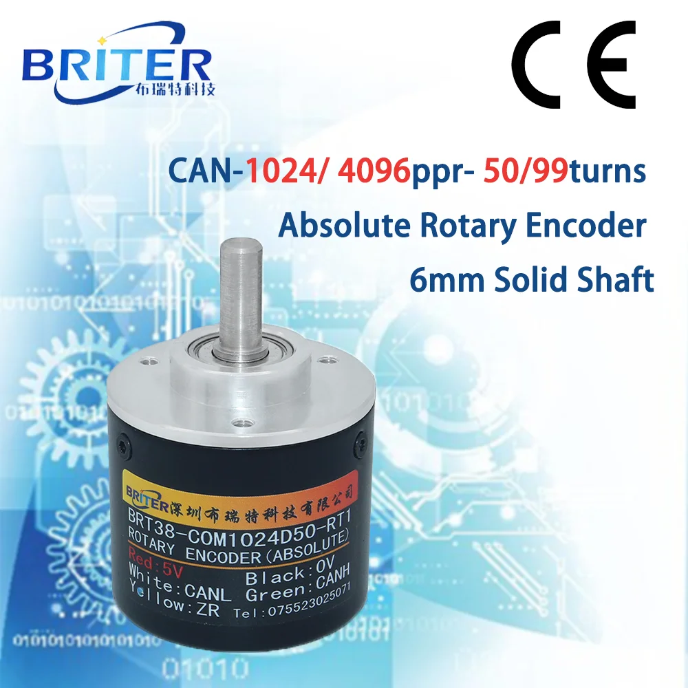 Может 99/50 поворотов мульти абсолютного роторного кодировщика отключения питания