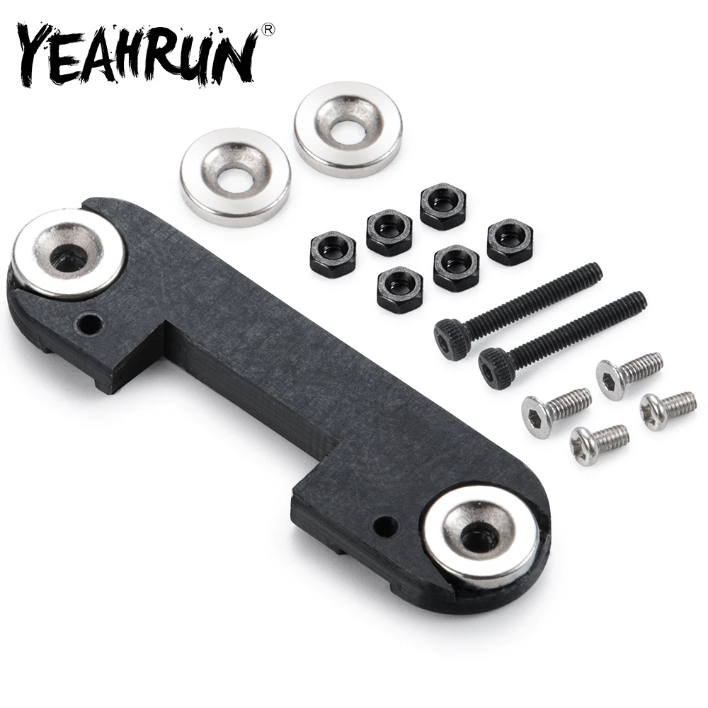 

YEAHRUN RC Car Invisible Body Post Shell Column for 1/24 Axial SCX24 90081 RC Truck Car Upgrade Parts