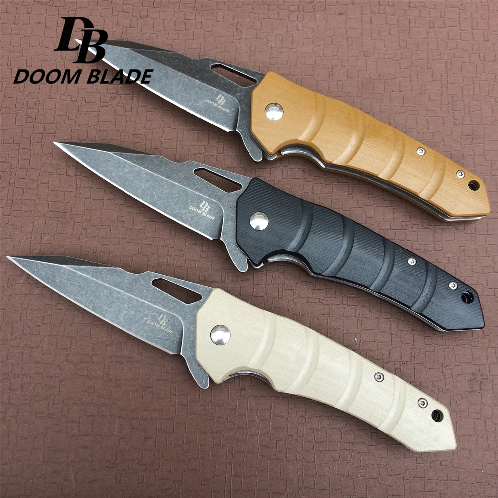 7 9 &quotножи 60-61HRC D2 лезвие для выживания на открытом воздухе шариковый подшипник