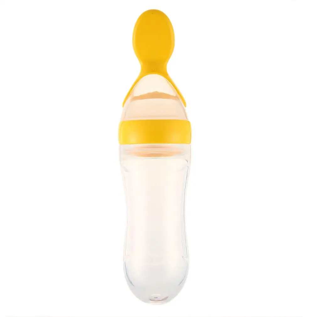 1 шт. 90 мл силиконовая бутылочка соска штранг-прессования кормления Тип для