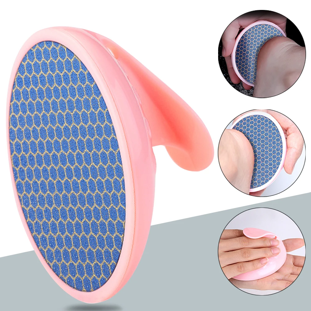 Удалитель мозолей для пятки отшелушивающий скраб сухой влажный двойного