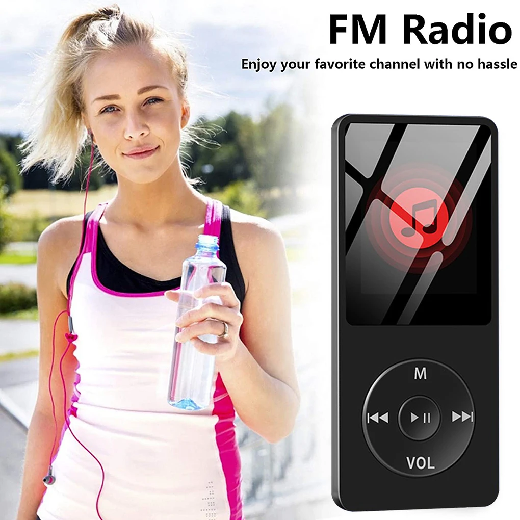 Mp3-плеер 16G портативный музыкальный MP3-плеер Hi-Fi перезаряжаемый спортивный