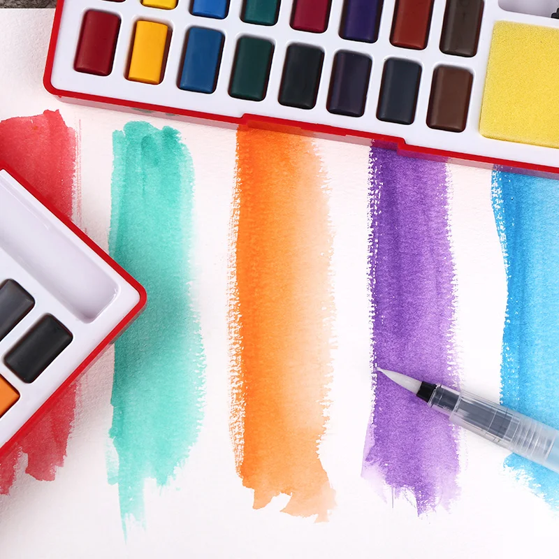Faber Castell однотонная планшетофон 24/36/48 ярких цветов прозрачная портативная с