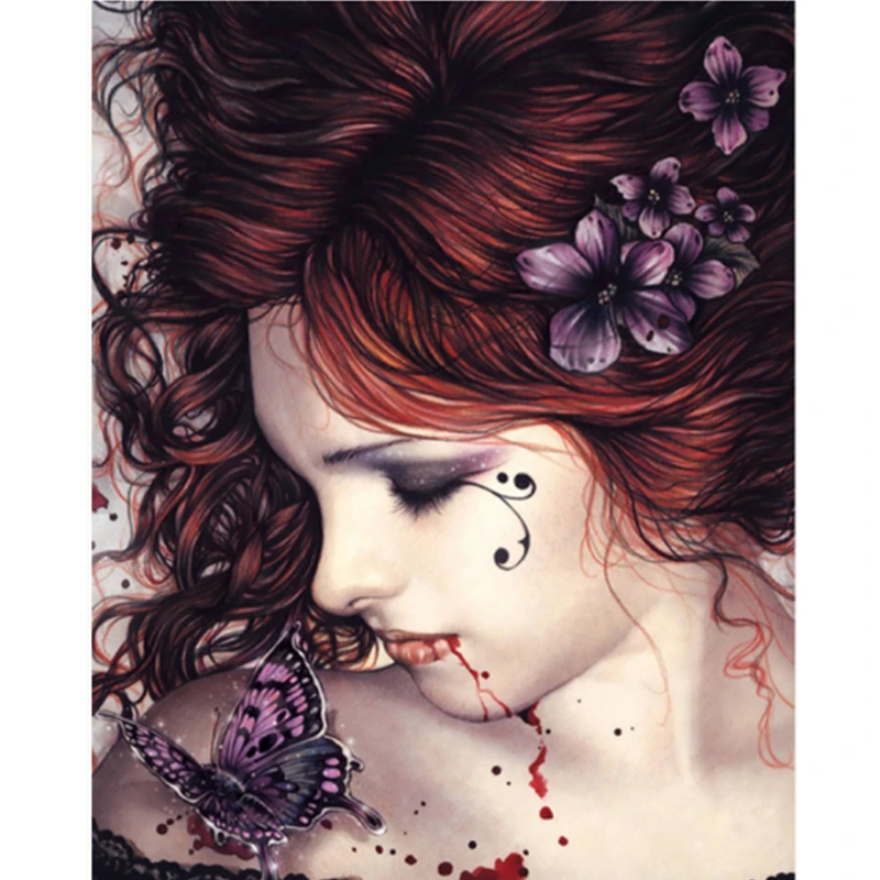 Набор для алмазной вышивки 5D Бабочка картина из квадратных/круглых страз вышивка