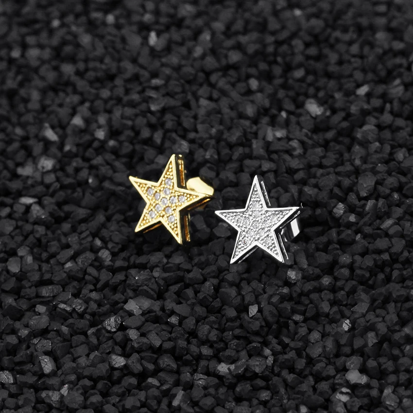 

Star Zircon Earrings With Cubic Zirkonia 2020 Trend Piercing Earring For Women Goddess Charm Kpop Aesthetic Jewellery Wholesale