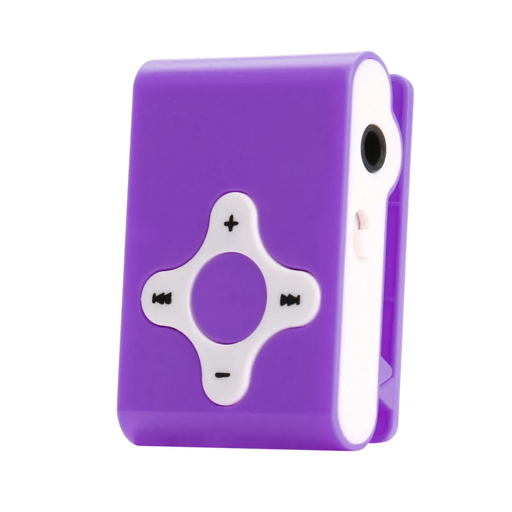 Мини USB MP3-плеер с клипсой поддержка Micro SD TF карты музыкальный медиаплеер крутой