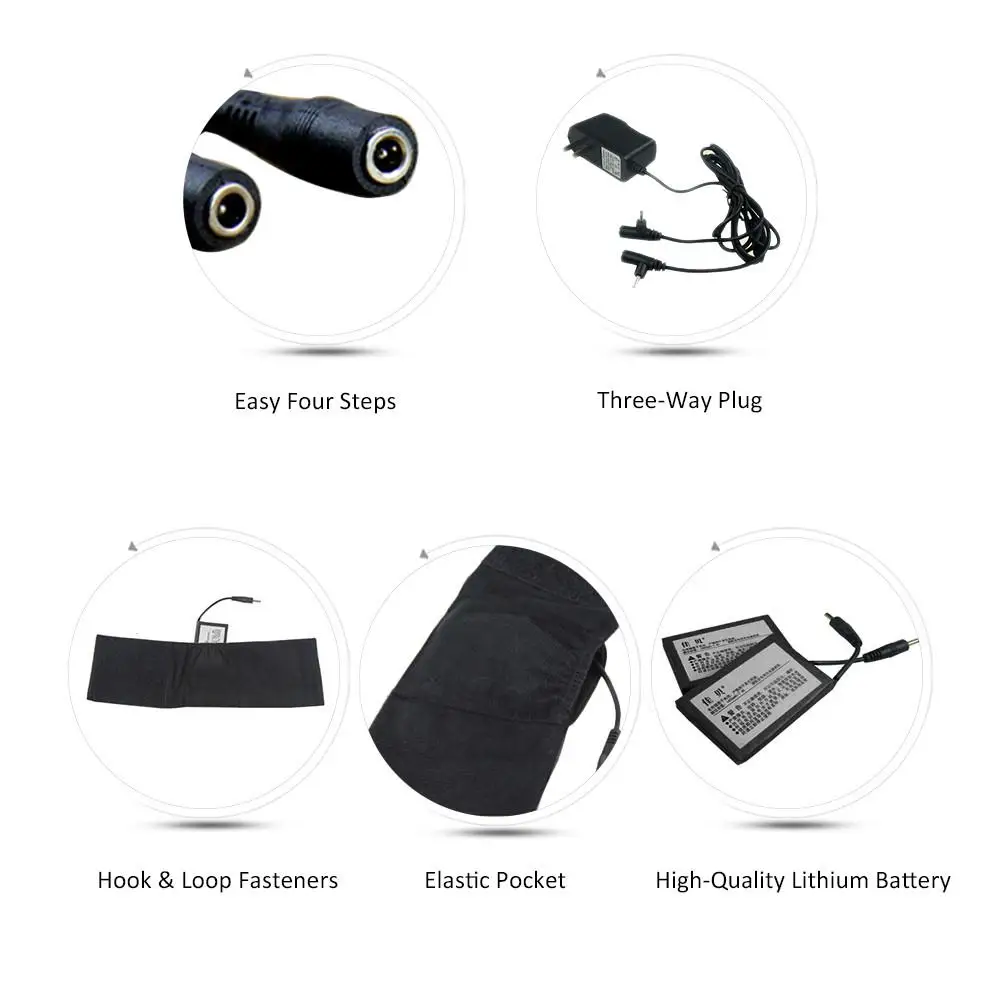 Литиевая стелька с подогревом аккумулятором зарядка электрическое Отопление