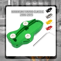 for kawasaki vulcan vn 900 vn900 classic 2006 2015 2014 2013 motorcycle kickstand foot side stand extension pad support plate