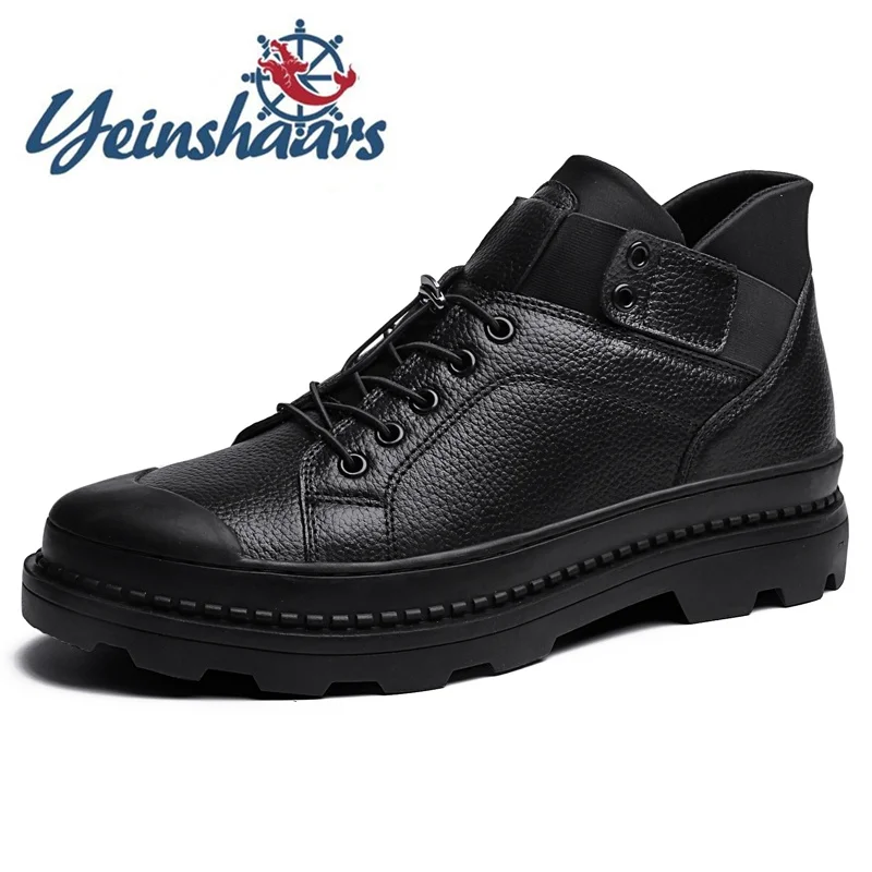 Мужская обувь Классическая Повседневная Кроссовки из натуральной кожи