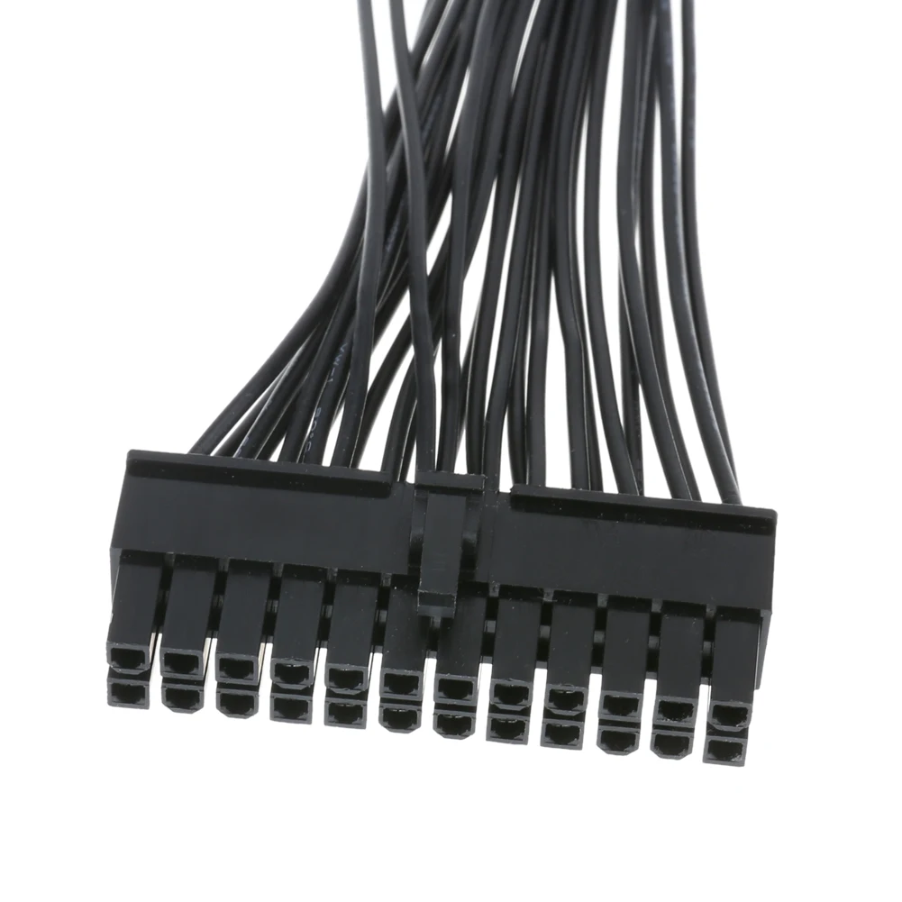 ATX 24Pin 2 двойной Molex PSU Voeding шнур Moederbord адаптер конвертер Kabel Starter Extender Synchrone
