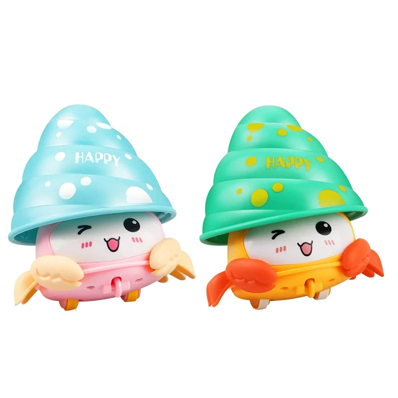 

Car Toys for 3 Year Old Toddler Boys Girls Pull Back Hermit Crab Cars Kids Hand Pressing Car Inertial Return Toys
