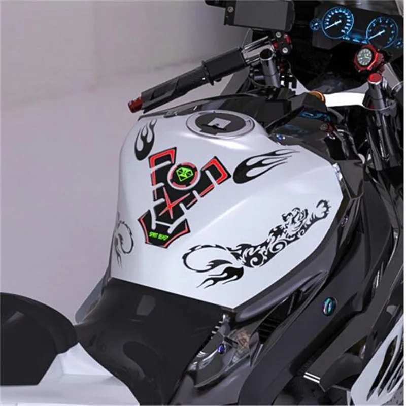 Наклейка на мотоцикл SPIRIT BEAST Moto Pegatinas Gas Feul накладка бак наклейки Autocollant