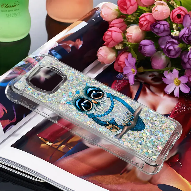 

For Xiaomi Poco X3 NFC Case Fashion Cartoons Soft Silicone Shockproof Phone Case For Xiaomi Poco X3 NFC Liquid Quicksand Cover