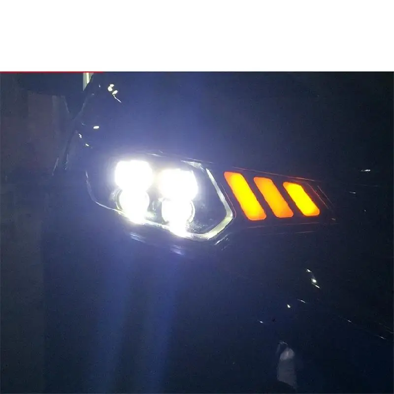 Аксессуары Drl светодиодные Автомобильные дневные ходовые Боковые указатели