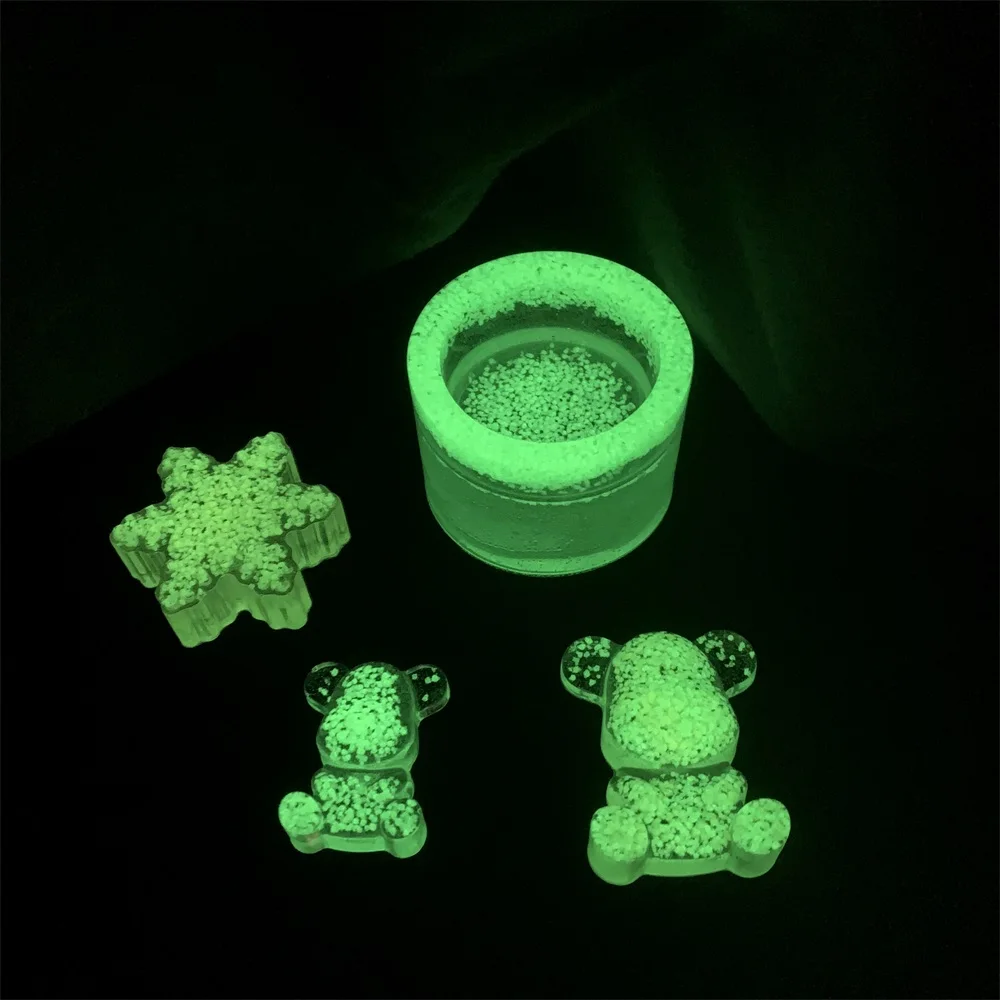 20 г красочный светящийся песок флуоресцентный супер фосфорный порошок пигмент