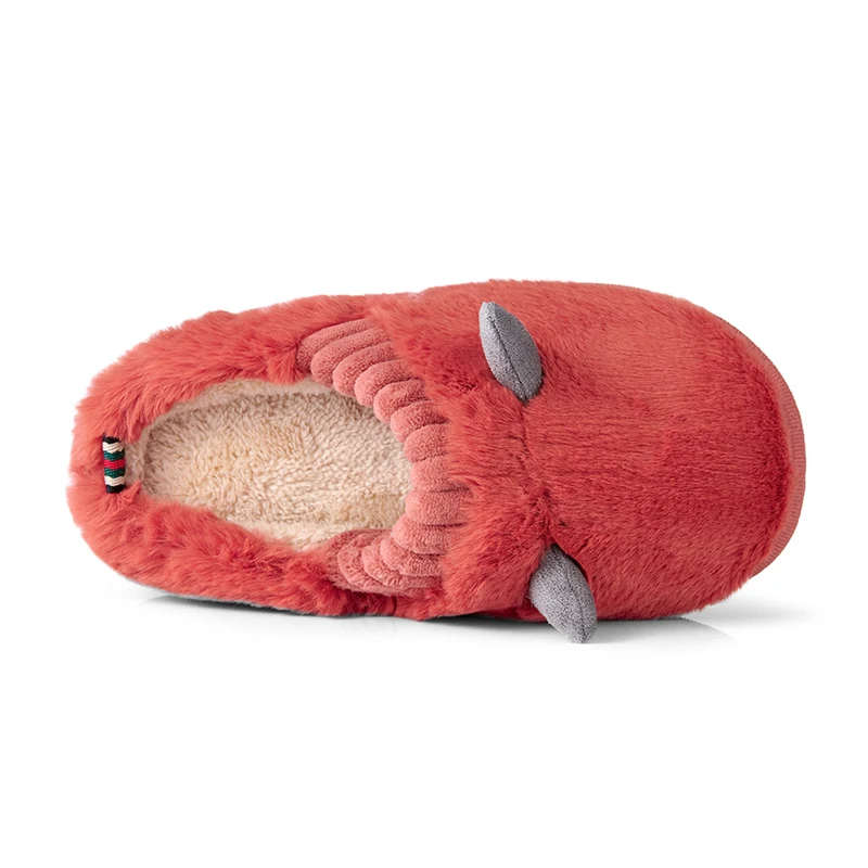 Warm Slippers Women Faux Fur Cross Indoor Floor Slides Flat Soft Furry Shoes Ladies Female Non Slip House Shoes Whosale