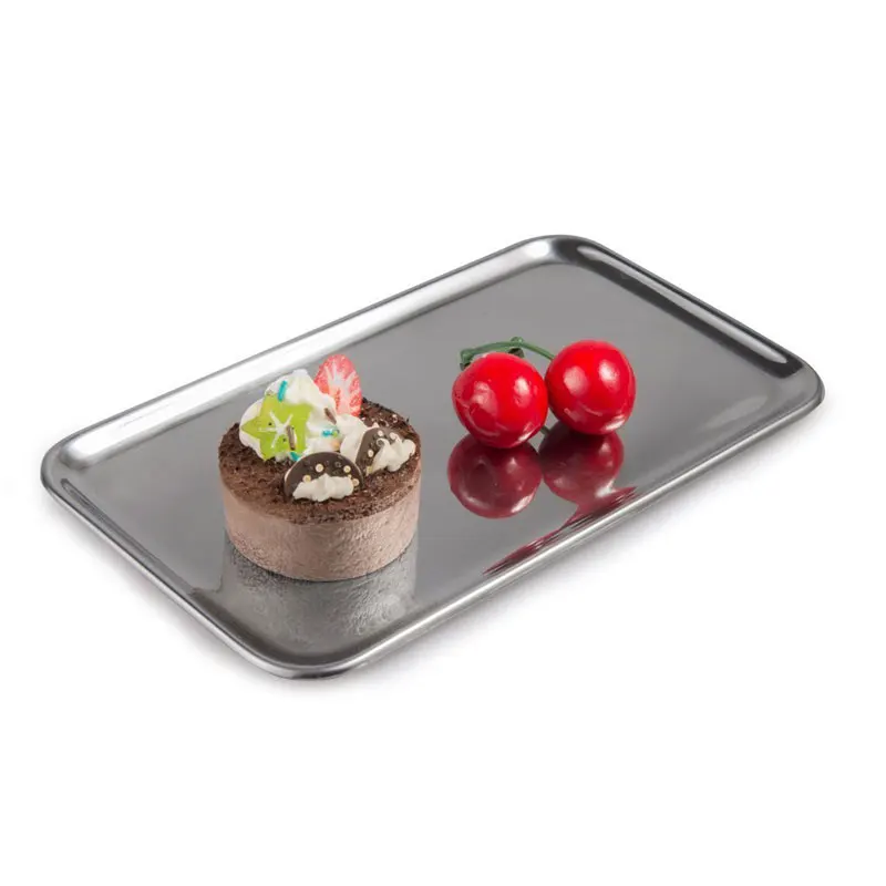 Маленький прямоугольный поднос для ванной комнаты сервировочный столик