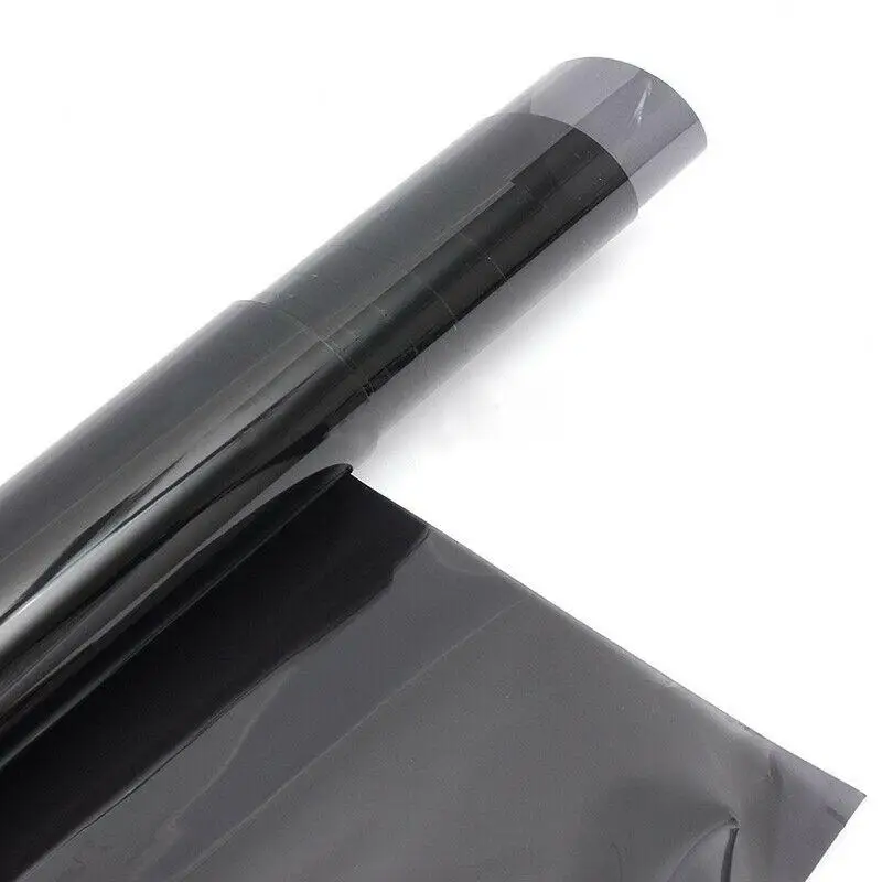 0.5mx3m Dark Black Car Window Tint Film Roll Glass Cars Auto Solar Protection Summer For Side Home With Scraper | Автомобили и