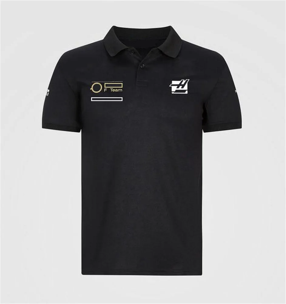 

F1 fans racing suits Formula One team short-sleeved lapel T-shirt car overalls customized with the same paragraph