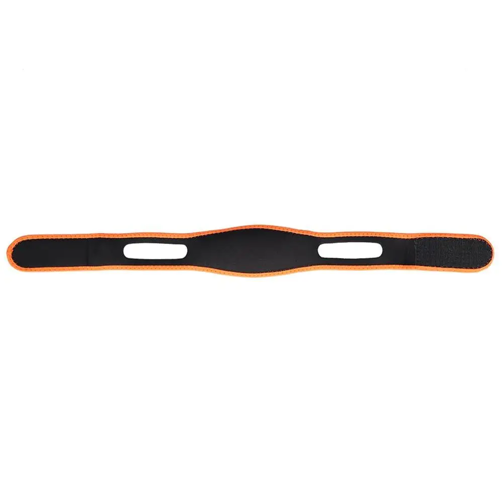 Orange Anti snore ремешок для подбородка ремень нежный уход за кожей лица Лифт 7 цветов подбородник ремни тонкий массажер сна предотвращения храпа повязка Поддержка - Цвет: Orange