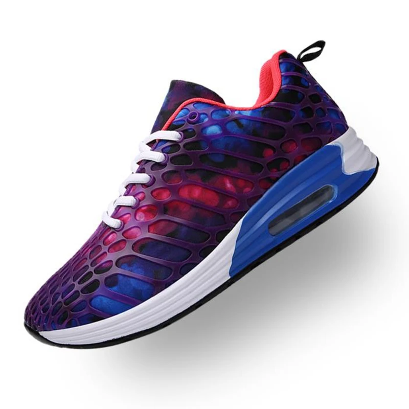 

Spring and autumn 2020 sports shoes lovers camouflage printing running shoes students breathable mesh casual shoes women
