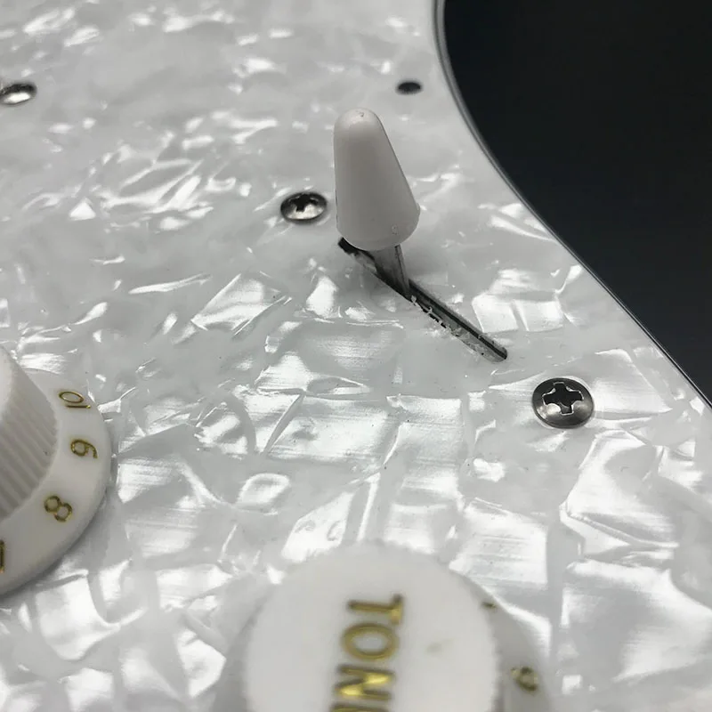 Электрическая гитара с одной катушкой Pickguard загруженные предварительно