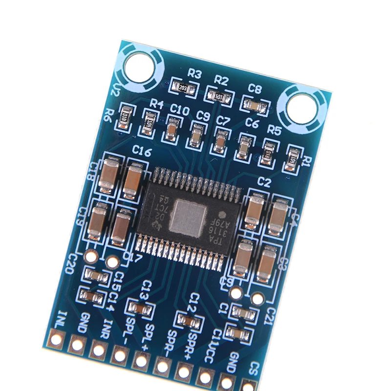 

TPA3116D2 50W+50W Dual Channel Mini Digital Amplifier Class D Amplifier 50W Power Amplifier Board DC 12V-24V 2x50W
