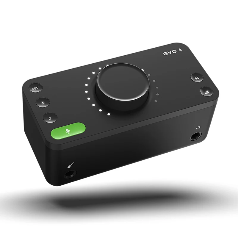 

Audient EVO4 Professional Studio Live Recording Guitar JFET D.I USB AD-DA Smart Gain Audio Interface Sound card