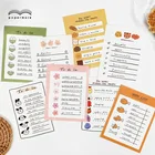 Блокнот для заметок с изображением милого лица и настроения, канцелярские принадлежности Kawaii N Times, Стикеры для заметок, портативный блокнот, Канцтовары для школы и офиса