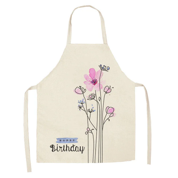 Фартук Кухонный из хлопка и льна 55 х68 см|Фартуки| |