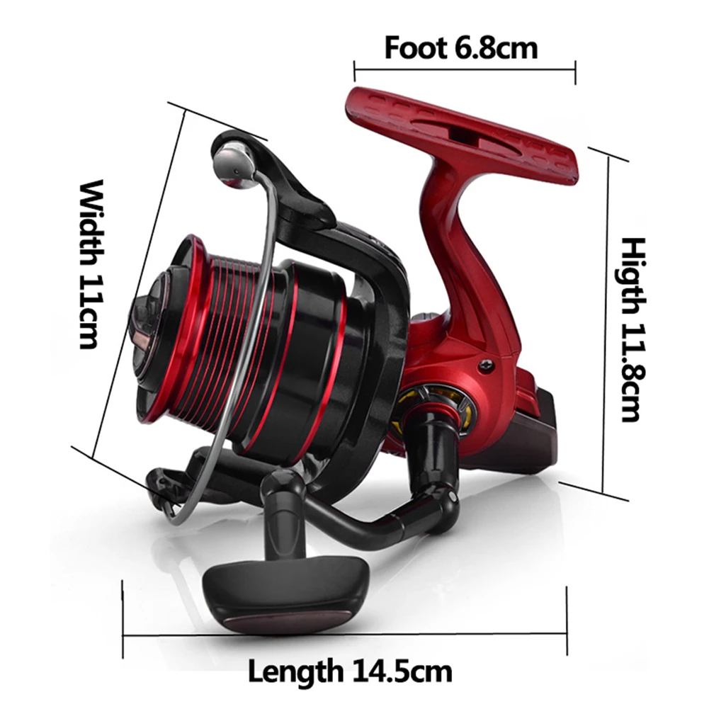 Спиннинговая Рыболовная катушка 13 + 1 шарикоподшипников передний тормоз