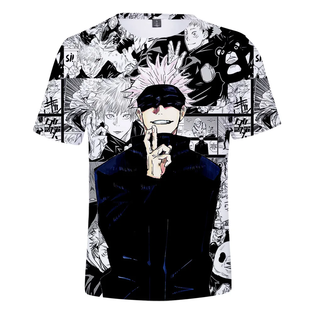 

Jujutsu Kaisen T-Shirts Anime 3D Print Streetwear Men Women Harajuku Cosplay Oversized T Shirt Fashion Tees Tops Clothing Unisex