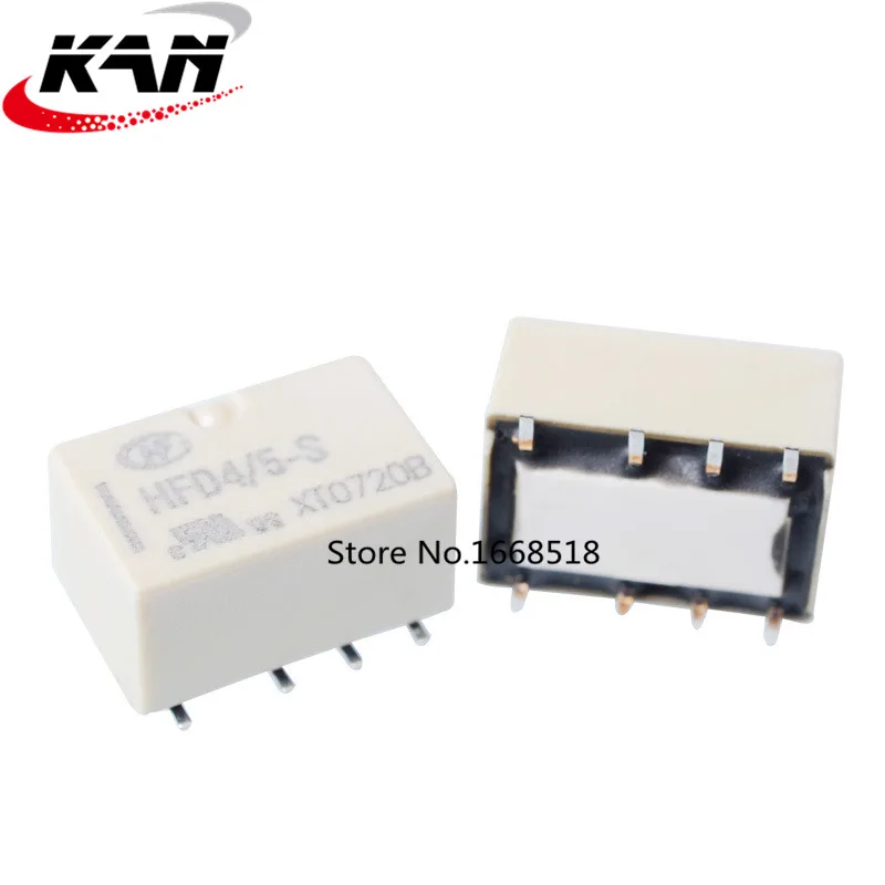 10 шт. HF Сигнальное реле HFD4-5V HFD4-12V HFD4-24V SR 2A РЕЛЕ 8 pin USB 5 В/12 В/24VDC DIP - купить по