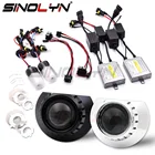 Биксеноновые автомобильные лампы Sinolyn для BMW E46 CoupeSedanWagonConvertible, без проектора H7, галогенные передние фары, автомобисветильник аксессуары