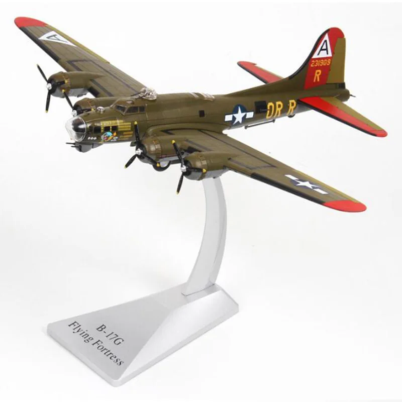 

1/72 Scale American WWII B-17G B17 Bomber Plane Carrier Fighter Airplane Plane Aircraft Model Toy Static Diecast alloy gift show
