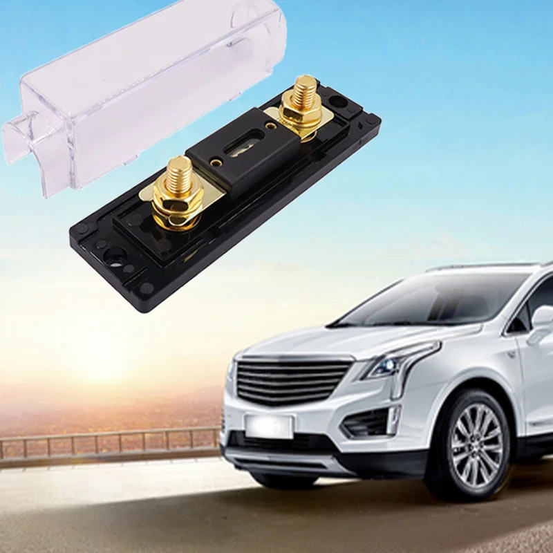 

Car Power Blade Type100 200 300 AMP ANL Fuse Holder Bolt-on Fuse Automotive Fuse Holders Audio Motor Boxes Automobile Type