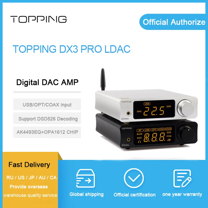 Топ DX3 Pro LDAC DAC AMP xmos xu208 AK4493EQ+ OPA1612 декодирование dsd 512 Bluetooth ATPX коаксиальный/оптический/usb усилитель для наушников