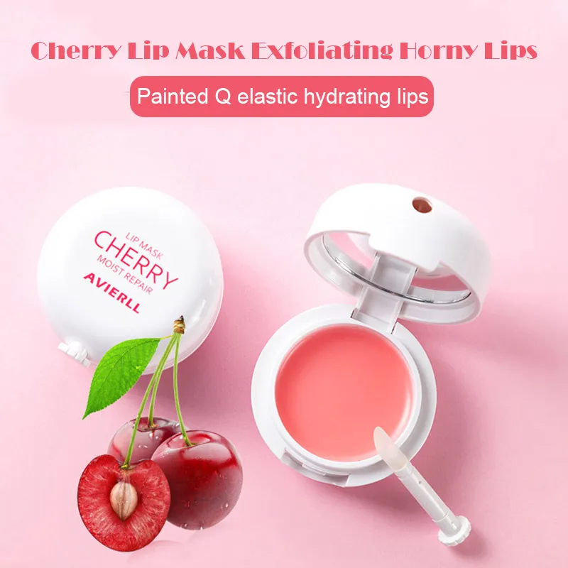 Восстанавливающая увлажняющая маска для губ с эфирным маслом кремовое