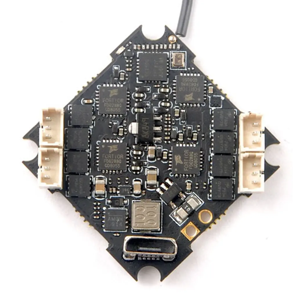 Happymodel Crazybee F4 PRO V3.0 Контроллер полета Blheli_S 10A 2-4S ESC приемник для радиоуправляемой FPV