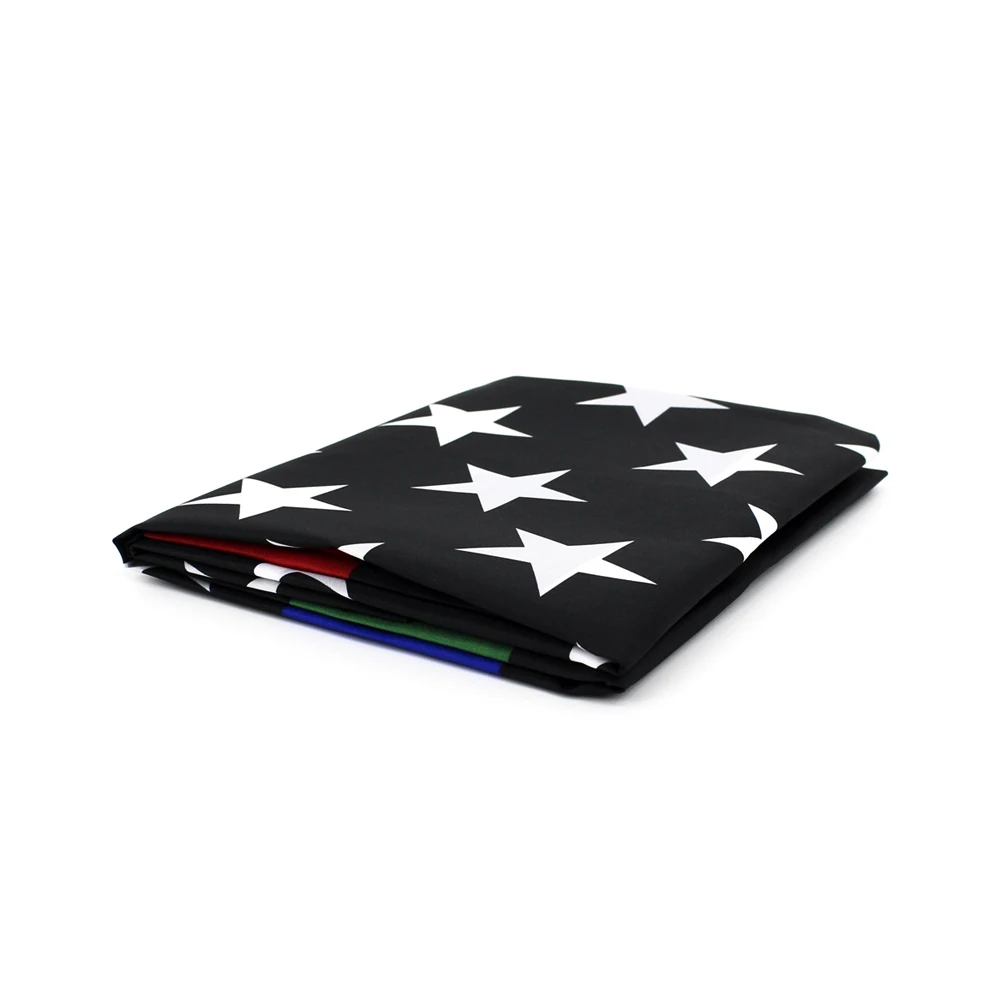 

XYFlag 90x150cm U.S. Thin Blue Red Green Line American Flag For Decoration