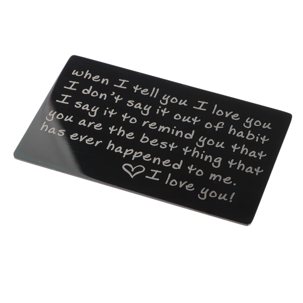 Персонализированный кошелек для фото металлическая визитница унисекс подарки |