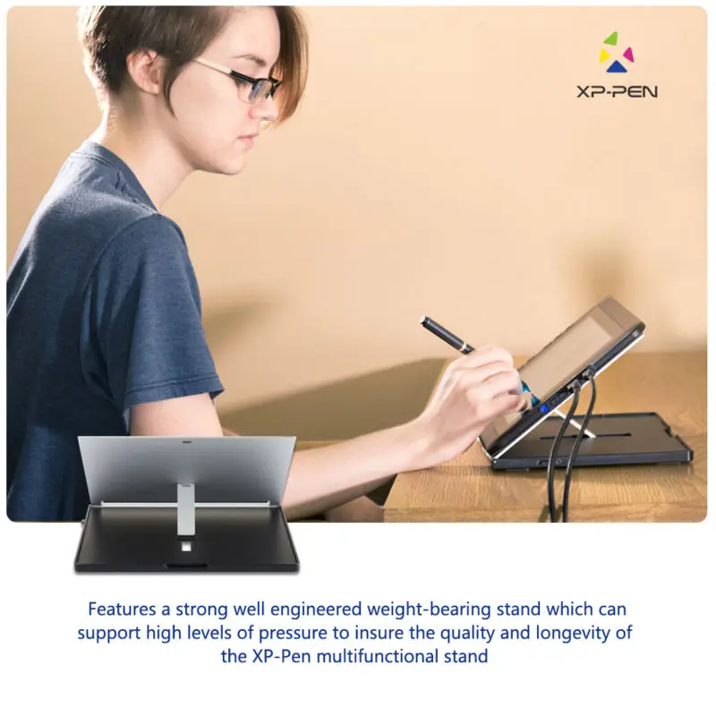 

XP-Pen Artist AC18 Multifunctional Metal Drawing Bracket Pen Display Stand Holder for XP-PEN Artist12,15.6,12PRO,13.3PRO